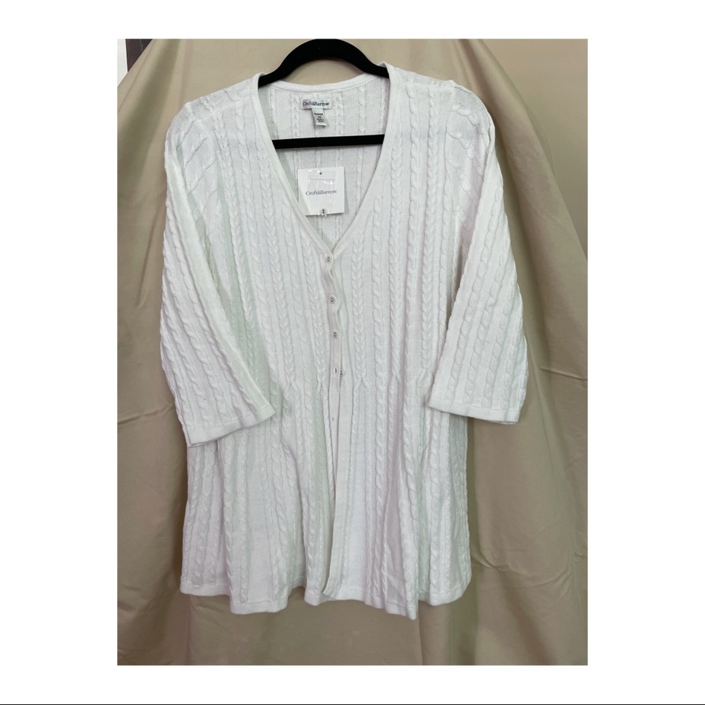 White Cardigan